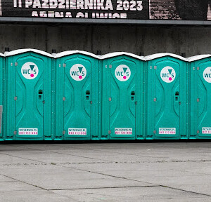 WC Serwis – zaplecze sanitarne na Juwenaliach w Gliwicach